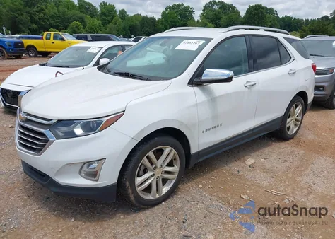 2018 Chevrolet Equinox Premier из США, поврежденный, VIN 2GNAXNEX0J6184861
